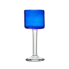 Indigo Tall Glass