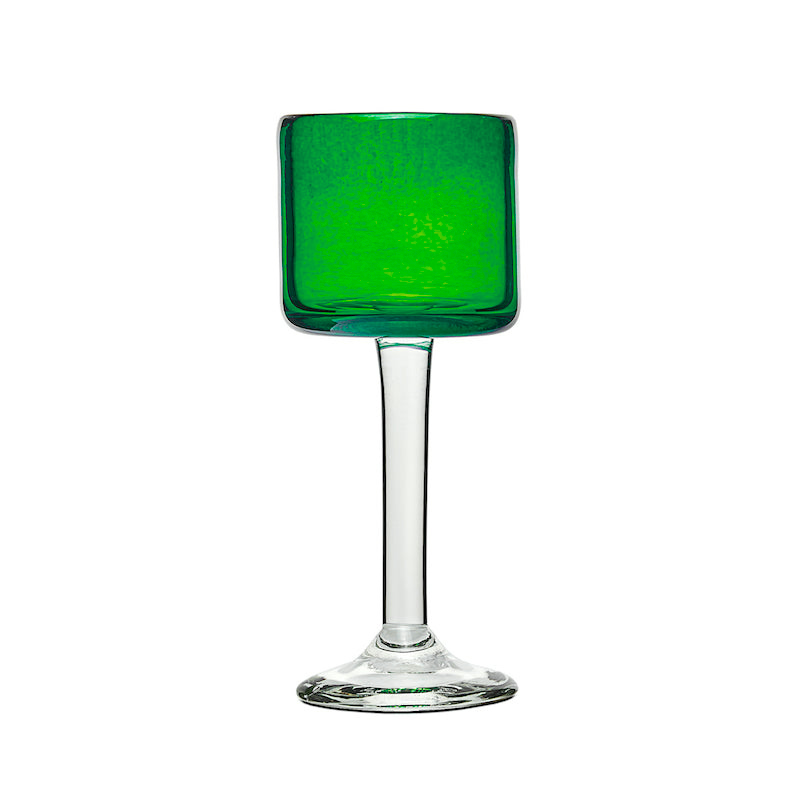 Indigo Tall Glass